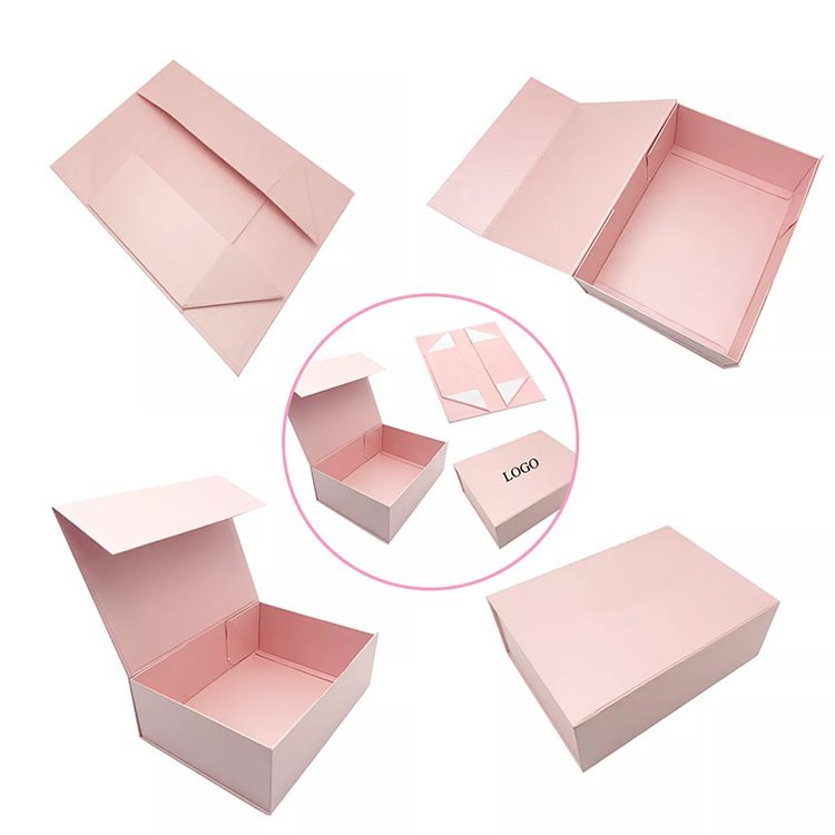 Magnetic folding box