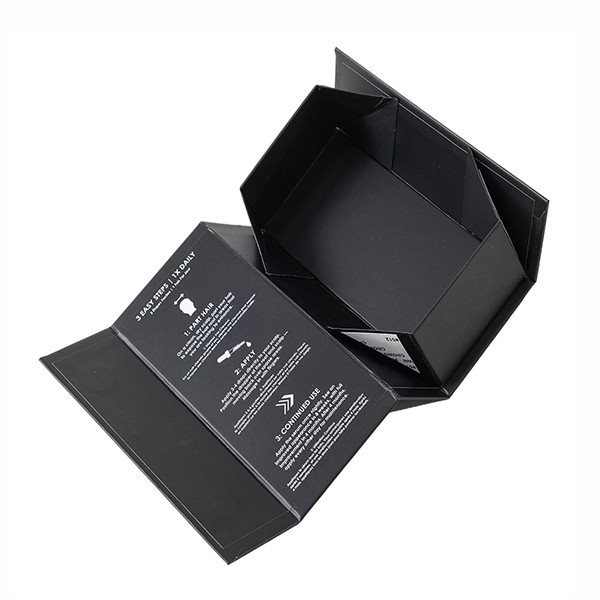 black Magnetic folding box